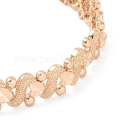 Bracelets à maillons en laiton pour femmes et hommes&nbsp;BJEW-P324-01I-KCG