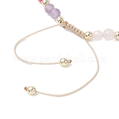 Bracelets tressés en perles de cornaline&nbsp;BJEW-JB12666-03