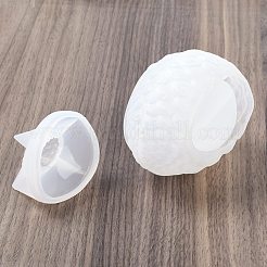 Silikonformen für Kerzen mit Weihnachtsmotiv&nbsp;DIY-U005-05C