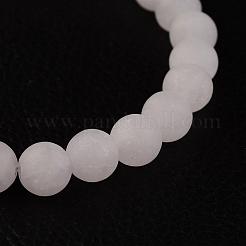 Natürlichen Rosenquarz Perlen Armbänder strecken&nbsp;BJEW-JB02445-01