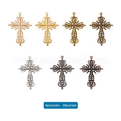 Alliage creuse gros pendentifs&nbsp;PALLOY-CD0001-07