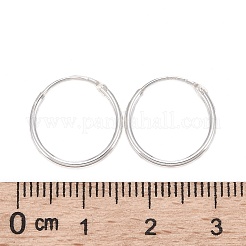 Risultati di orecchini a cerchio in argento sterling&nbsp;X-STER-E062-05B-S