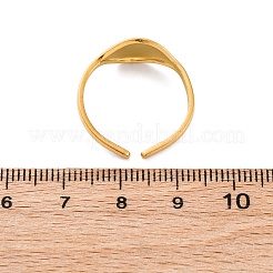 Manschettenringe aus Edelstahl 304 für Damen&nbsp;LS-RJEW-F175-03G-03