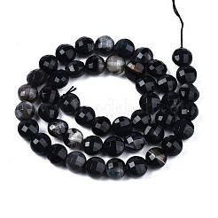Chapelets de perles d'agate naturelle&nbsp;G-N326-100A-12