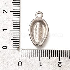 Ciondoli in acciaio inox 304&nbsp;STAS-P381-12P