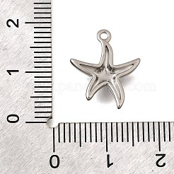 Ozean Serie 304 Edelstahl Charms&nbsp;STAS-H477-01C-P