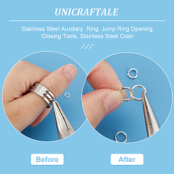 9 stücke 3 arten 201 edelstahl hilfs ring&nbsp;TOOL-UN0001-29