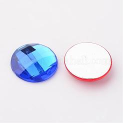 Nachahmung taiwan acryl strass flach zurück cabochons&nbsp;GACR-D002-18mm-M