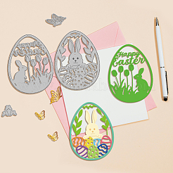 Ostern Thema Kohlenstoffstahl Stanzformen Schablonen&nbsp;DIY-WH0309-3560