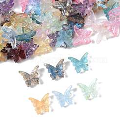 120 Stück 10 Farben Backfarbe Glasperlen&nbsp;DGLA-FS0001-19