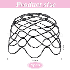 1 bonnet en maille strass&nbsp;AJEW-HY0002-55B