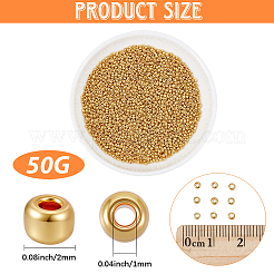 50g de perles de rocaille en verre&nbsp;SEED-PA0001-36A-02