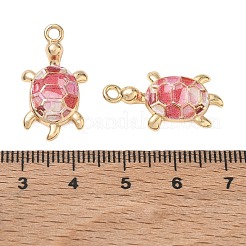Messing mit Emaille-Anhängern&nbsp;KK-CBA61F8-04G-02