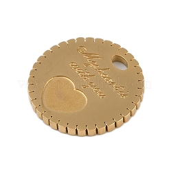 Ionenplattierung (IP) 304 Edelstahl-Anhänger&nbsp;STAS-U019-48G