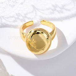 Offene Manschettenringe aus Messing für Damen&nbsp;LS-RJEW-G341-04G-03
