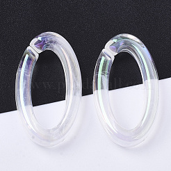 Transparentem Acryl Verknüpfung Ringe&nbsp;LS-PACR-R246-013