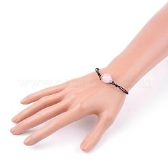 Verstellbare gewachste Armbänder aus Polyester&nbsp;BJEW-JB03351