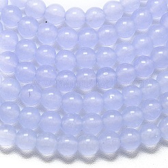Natürliche Malaysia Jade Perlen Stränge&nbsp;G-L645-C01-4mm-02
