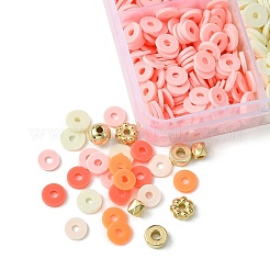DIY Heishi Polymer Clay Perlen Schmuckherstellungsset&nbsp;DIY-FS0005-94C