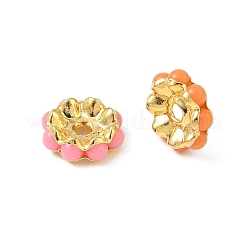 Perles d'espacement en laiton en forme de fleur&nbsp;PL-CBA18B7-02A