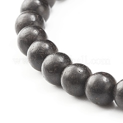 Stretch-Armbänder aus Holzperlen&nbsp;BJEW-JB07019