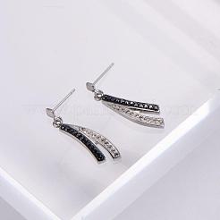 Elegantes pendientes colgantes de cruz para mujer&nbsp;WJ7618