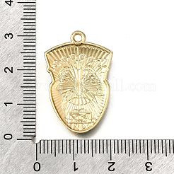 Pendentifs d'émail en alliage&nbsp;ENAM-K076-03B-02