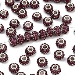 Harz Strass Perlen&nbsp;CPDL-H001-10x7mm-5