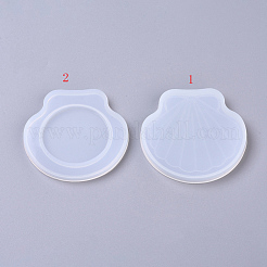DIY Shell Spiegeldeckel Silikonformen&nbsp;DIY-G014-12
