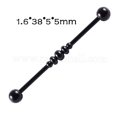 Orecchini lunghi a barretta per cartilagine in acciaio inossidabile 304&nbsp;FS-WGA4435-08
