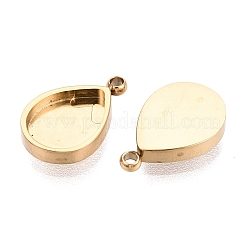 Cabochon-Anhängerkomponente aus Edelstahl 304&nbsp;STAS-Q113-23C-G