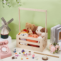 Rechteckige Babyparty-Schrankkisten aus Holz&nbsp;ODIS-WH0025-282