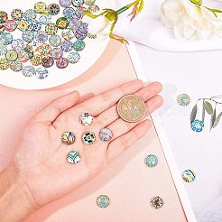 Klebstein Glascabochons für DIY-Projekte&nbsp;GGLA-AR0001-01G