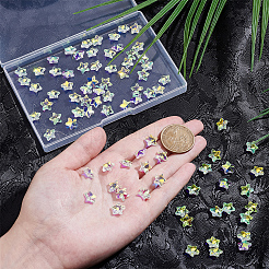 100pcs Glasanhänger&nbsp;GLAA-SP0001-68