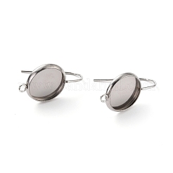 Ganci per orecchini in acciaio inossidabile 304 anti-ossidazione&nbsp;STAS-F271-01C-P