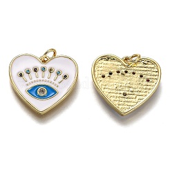 Pendentifs en laiton avec zircon cubique micro pavé&nbsp;LS-ZIRC-B0003-12G