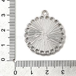 Tibetischen stil Anhänger Fassungen für Cabochons&nbsp;TIBE-21668-P-RS