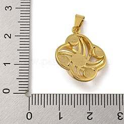 Ionenplattierung (IP) 304 Edelstahlanhänger&nbsp;STAS-U024-G-02C