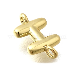 Ciondoli connettore in ottone&nbsp;KK-P295-01G-H