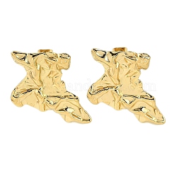 Pendientes de acero inoxidable 304 para mujer&nbsp;LS-EJEW-B113-01G-02