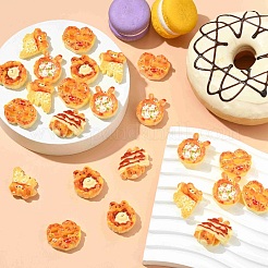 50 Stück Harz-Cabochons mit Tiermotiven in 5 Stilen&nbsp;CRES-CJ0001-79