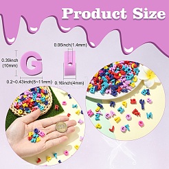 200pcs perles d'argile polymère faites à la main&nbsp;CLAY-CJ0002-14