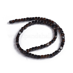 Natürliche schwarze Onyxperlenstränge&nbsp;G-L553-05A