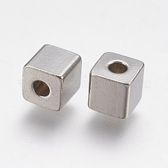 Perline in acciaio inossidabile 304 anti-ossidazione&nbsp;STAS-F195-027P-5x5mm