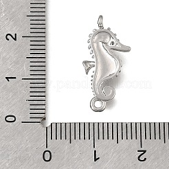 Messing Micro Pave schwarz Zirkonia Anhänger&nbsp;KK-K427-35P
