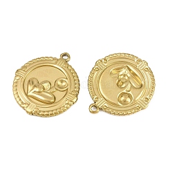 304 Edelstahl Anhänger Cabochon Fassungen&nbsp;STAS-L317-49G