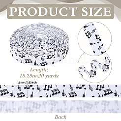 Rubans de polyester&nbsp;SRIB-WH0011-437A