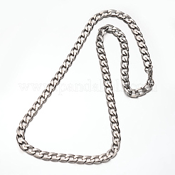 Collane a catena in acciaio inossidabile 304 anti-ossidazione&nbsp;NJEW-N0036-02P