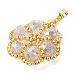 Perles de rocaille et pendentifs en perles de verre&nbsp;PALLOY-MZ01299-01