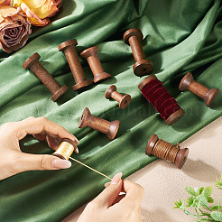 15 Stück 3 Stile Holz Nähstickgarnspule&nbsp;SENE-TA0001-01